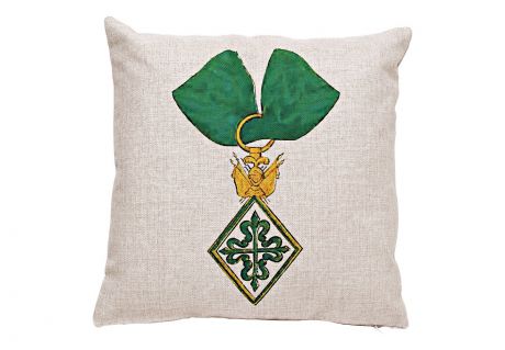 Object Desire Декоративная подушка «Рыцарский орден Алька́нтара, Испания»