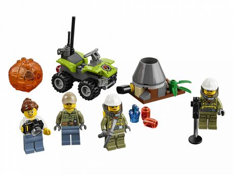 Конструктор LEGO LEGO 60120 Конструктор Набор для начинающих «Исследователи Вулканов»
