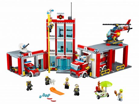 Конструктор LEGO LEGO 60110 Конструктор Пожарная часть