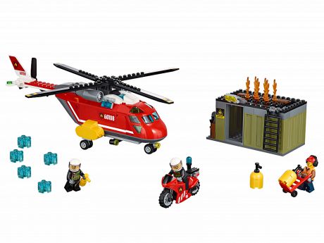 Конструктор LEGO LEGO 60108 Конструктор Пожарная команда быстрого реагирования