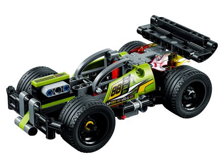 Конструктор LEGO LEGO 42072 Конструктор Зеленый гоночный автомобиль