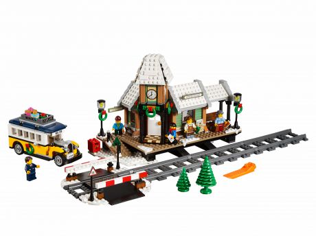 Конструктор LEGO LEGO 10259 Конструктор Зимняя железнодорожная станция