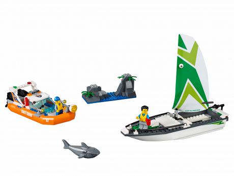 Конструктор LEGO LEGO 60168 Конструктор Операция по спасению парусной лодки