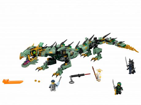 Конструктор LEGO LEGO 70612 Конструктор Механический Дракон Зелёного Ниндзя