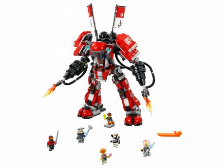 Конструктор LEGO LEGO 70615 Конструктор Огненный робот Кая
