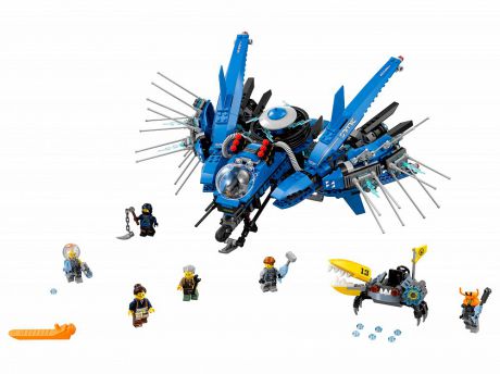 Конструктор LEGO LEGO 70614 Конструктор Самолёт-молния Джея