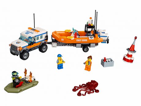 Конструктор LEGO LEGO 60165 Конструктор Внедорожник 4х4 команды быстрого реагирования