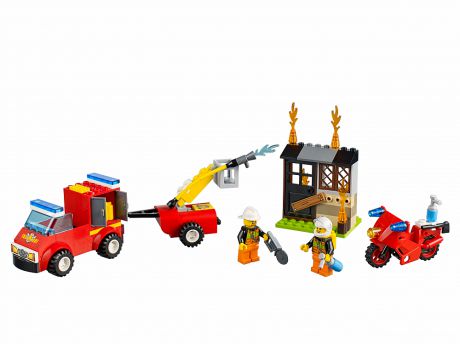 Конструктор LEGO LEGO 10740 Конструктор Чемоданчик «Пожарная команда»