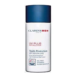 CLARINS Защитный флюид-экран для мужчин UV PLUS Anti-Pollution SPF 50 50 мл