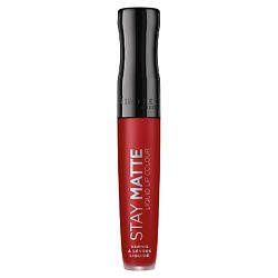 RIMMEL Жидкая матовая губная помада Stay Matte № 500 Fire Starter