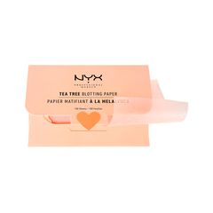 Матирующие салфетки NYX Professional Makeup Tea Tree Blotting Paper