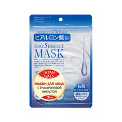 Тканевая маска Japan Gals Набор масок с гиалуроновой кислотой Pure 5 Essential 7 шт.