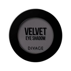 Тени для век Divage Velvet 01 (Цвет 7301 variant_hex_name 666165)