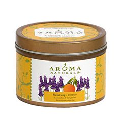 Ароматическая свеча Aroma Naturals Relaxing – Soy Vegepure Mini Tin (Объем 80 г)