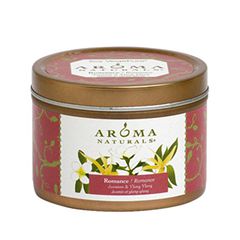 Ароматическая свеча Aroma Naturals Romance – Soy Vegepure – Small Tin (Объем 80 г)