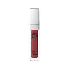 Блеск для губ Make Up Factory High Shine Lip Gloss 64 (Цвет 64 Exquisite Red variant_hex_name 7D3638)