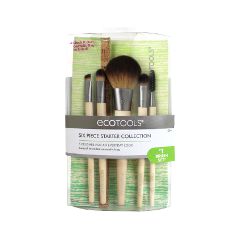 Набор кистей для макияжа Ecotools 6-Piece Multilingual Brush Set