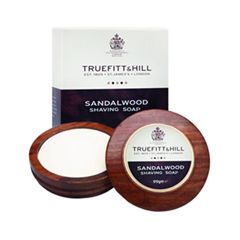 Для бритья Truefitt&Hill Люкс-мыло Sandalwood Luxury Shaving Soap In Wooden Bowl (Объем 99 г)