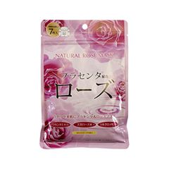 Тканевая маска Japan Gals Набор масок с экстрактом розы 7 шт.