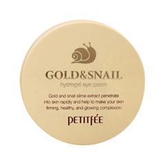 Патчи для глаз Petitfee Hydro Gel Eye Patch Gold & Snail (Объем 180 г)