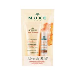 Крем Nuxe Косметический набор Duo Gourmand 1 Crème Mains + 1 Stick Lèvres (Объем 4 г+30 мл)