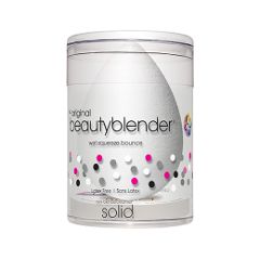 Спонжи и аппликаторы beautyblender Набор спонж beautyblender Pure + Мини-мыло для очистки Solid (Цвет Pure variant_hex_name EEEEED)