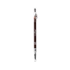 Карандаш для бровей Kiss Brow Wooden Pencil RBWP02 (Цвет RBWP02 Dark Brown variant_hex_name 281511)