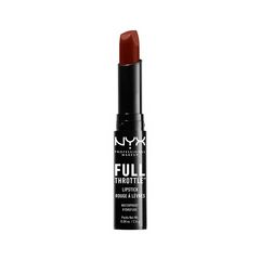 Матовая помада NYX Professional Makeup Full Throttle Lipstick 11 (Цвет 11 Loaded  variant_hex_name 753529)