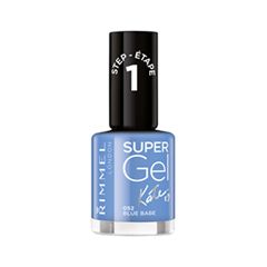 Лак для ногтей Rimmel Super Gel Nail Polish 52 (Цвет 52 Blue Babe variant_hex_name 6285C4)