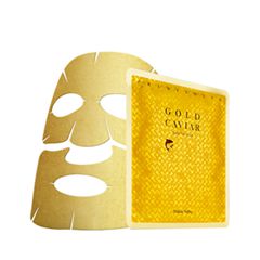Тканевая маска Holika Holika Prime Youth Gold Caviar Gold Foil Mask (Объем 25 мл)