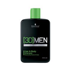 Шампунь Bonacure [3D]MEN Hair & Body Shampoo (Объем 250 мл)