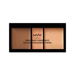 Для лица NYX Professional Makeup Cream Highlight & Contour Palette 02 (Цвет 02 Medium variant_hex_name E8C7A8)