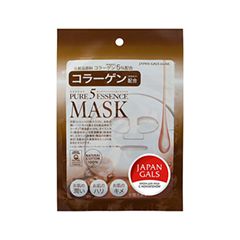 Тканевая маска Japan Gals Маска с коллагеном Pure 5 Essential