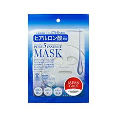 Тканевая маска Japan Gals Маска с гиалуроновой кислотой Pure 5 Essential