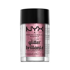 Макияж NYX Professional Makeup Блестки Face and Body Glitter 02 (Цвет 02 Rose variant_hex_name CD818F)