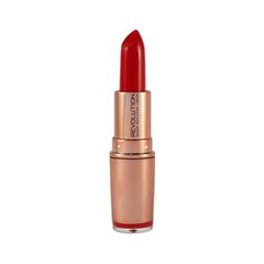 Помада Makeup Revolution Rose Gold Lipstick Red Carpet (Цвет Red Carpet variant_hex_name F41C33)