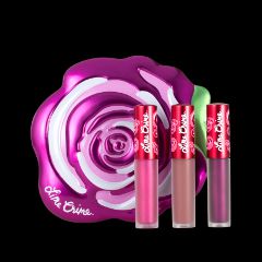 Жидкая помада Lime Crime Подарочный набор миниатюр Velvetines Fuschia (Цвет Fuschia variant_hex_name f354dc)