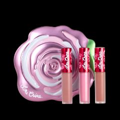 Жидкая помада Lime Crime Подарочный набор миниатюр Velvetines Pink (Цвет Pink variant_hex_name dca8d0)