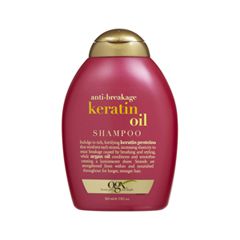 Шампунь OGX Anti-Breakage Keratin Oil Shampoo (Объем 385 мл)