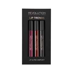 Блеск для губ Makeup Revolution Набор Lip Ultra Vamp 2017 Collection