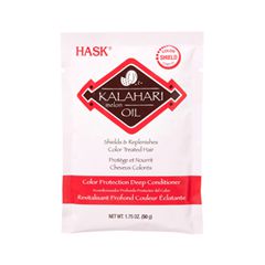 Маска Hask Kalahari Melon Oil Color Protection Deep Conditioner (Объем 50 г)