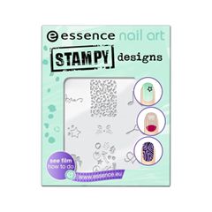 Дизайн ногтей essence Трафарет для штампа Nail Art Stampy Designs 01