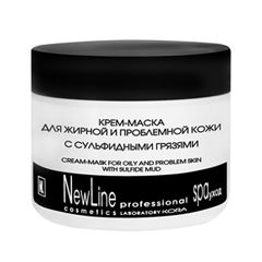 Акне New Line Cosmetics Крем-маска для жирной и проблемной кожи (Объем 300 мл)