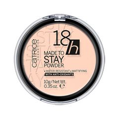 Пудра Catrice 18h Made To Stay Powder 010 (Цвет 010 Nude Beige variant_hex_name FED8C3)