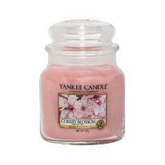 Ароматическая свеча Yankee Candle Cherry Blossom Medium Jar Candle (Объем 411 г)