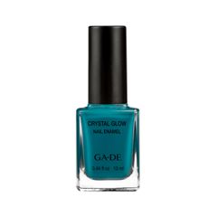 Лак для ногтей Ga-De Crystal Glow Nail Enamel 532 (Цвет 532 Peacock Blue variant_hex_name 005C68)