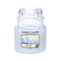 Ароматическая свеча Yankee Candle Sea Air Medium Jar Candle (Объем 411 г)