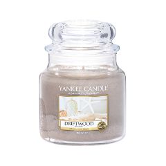 Ароматическая свеча Yankee Candle Driftwood Medium Jar Candle (Объем 411 г)