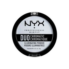 Хайлайтер NYX Professional Makeup Duo Chromatic Illuminating Powder 01 (Цвет DCIP01 Twilight Tint variant_hex_name D7DAE1)