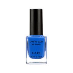 Лак для ногтей Ga-De Crystal Glow Nail Enamel 495 (Цвет 495 Majorelle Blue variant_hex_name 0357C7)
